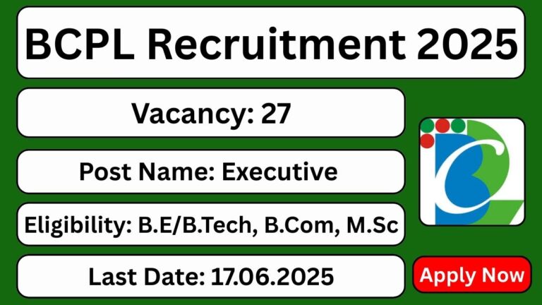 BCPL Recruitment